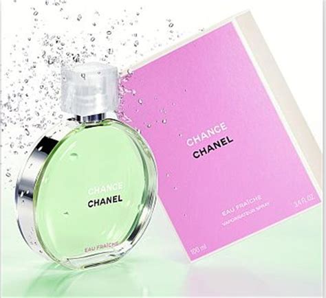 chance chanel green bottle